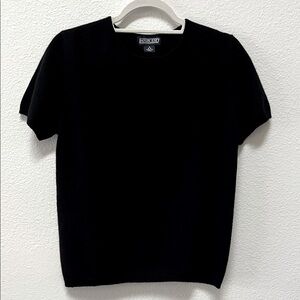 Land’s End cashmere short sleeve sweater